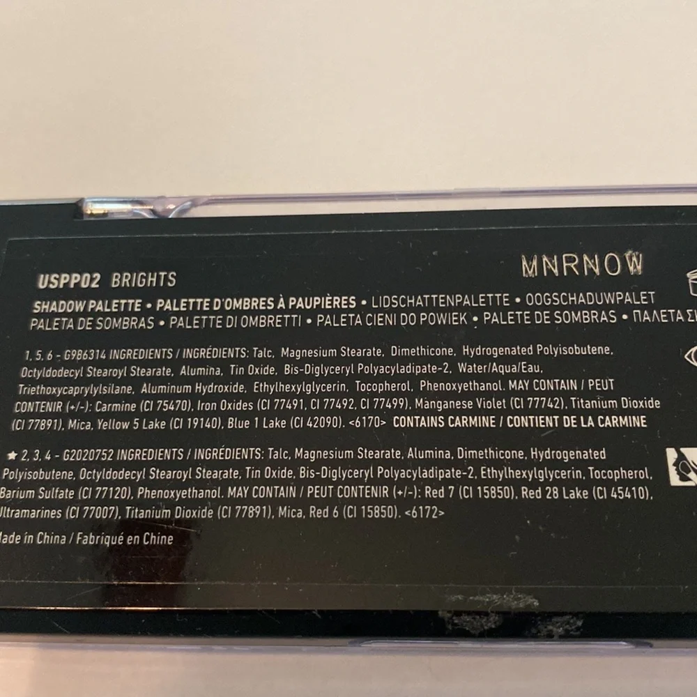NYX Professional Makeup Ultimate Edit Bright Eyeshadow Palette with 6 Shades